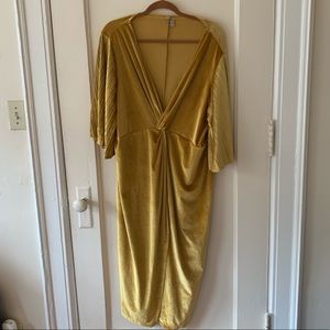 ASOS Curve Velvet Dress